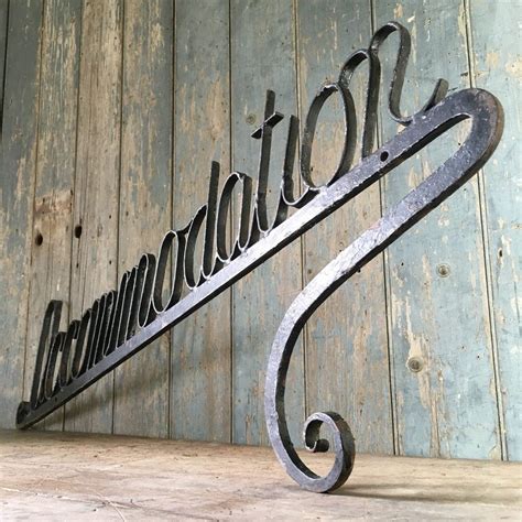 vintage metal house signs|free standing metal house signs.